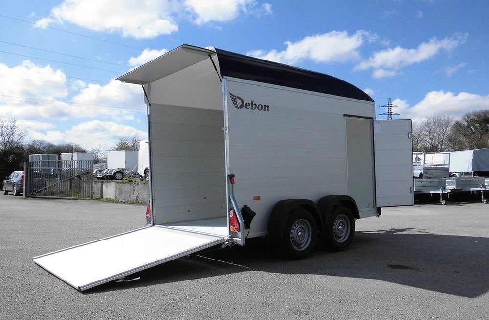 Remorque Fourgon EN Aluminium + Porte LatÉrale Debon C700 Roadster - Ptac : 2600 Kg - 376X179XH200 Cm – Image 2