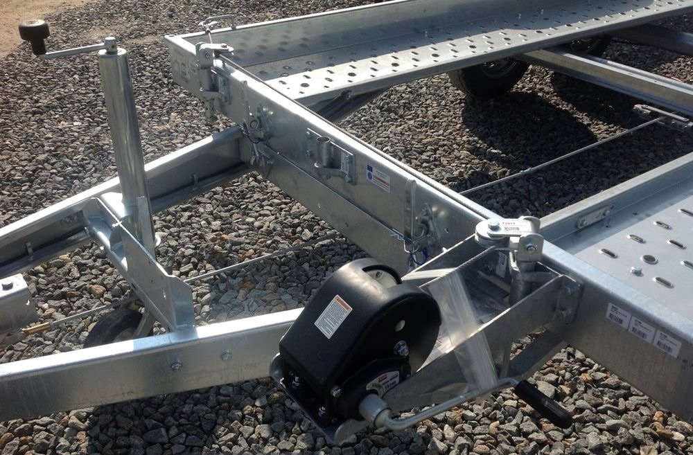 Porte Voiture Lider avec Grandes Rampes - 2 Essieux - Ptac : 2500 Kg - 394 X 190 Cm – Image 13