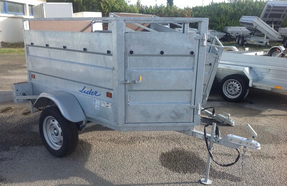 Remorque BÉtaillÈre Lider Robust Granada - Ptac : 500 Kg - 1 Essieu - 250 X 125 Cm – Image 6