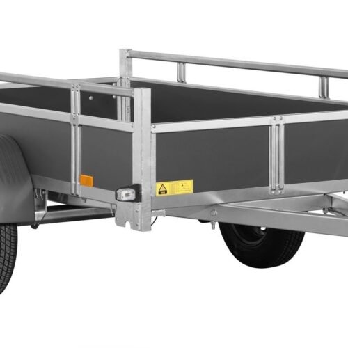 Remorque BagagÈre EN Bois – Woody BT75 – Ptac : 750 Kg – 1 Essieu – 206 X 114 Cm