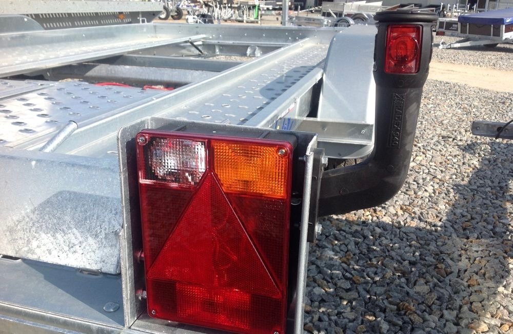 Porte Voiture Lider avec Grandes Rampes - 2 Essieux - Ptac : 2500 Kg - 394 X 190 Cm – Image 17