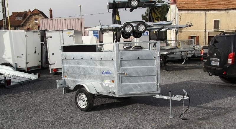 Remorque BÉtaillÈre Lider Robust Granada - Ptac : 500 Kg - 1 Essieu - 250 X 125 Cm – Image 2
