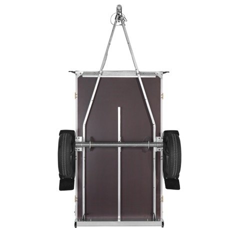 Remorque Polyvalente EN Bois - Woody FW150 - 1 Essieu FreinÉ - Ptac : 1500 Kg - 306 X 154 Cm – Image 8