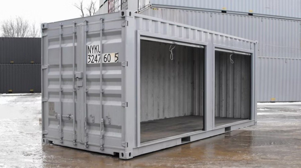 Conteneur DE Stockage 20 Pieds avec Portes Roulantes Occasion – Image 4