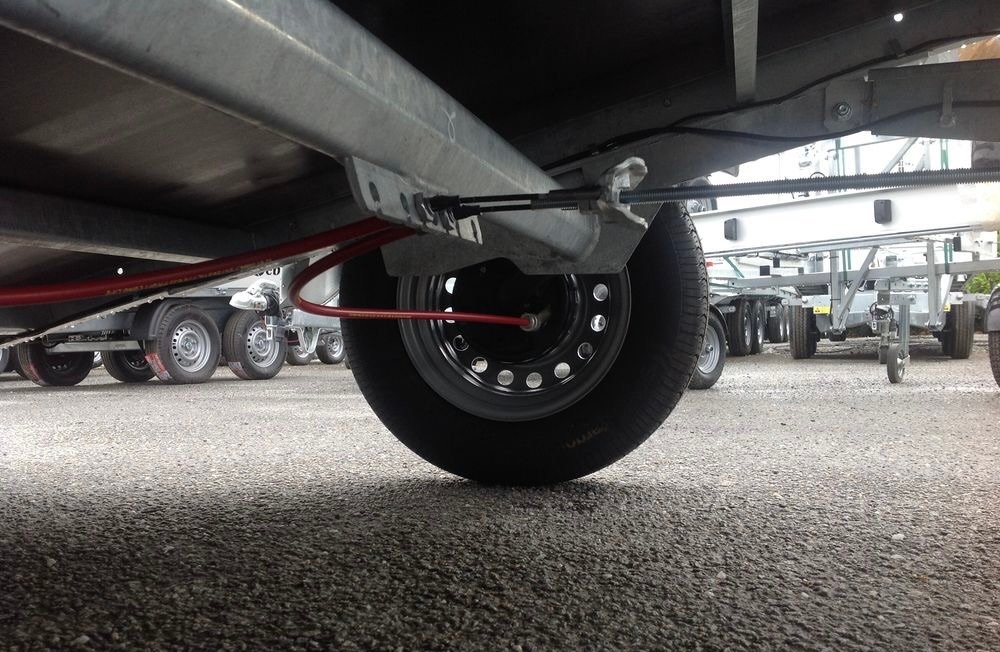 Remorque Polyvalente RenforcÉe EN Bois Lider - 1 Essieu FreinÉ - Ptac : 750 Kg - 251 X 133 Cm – Image 9