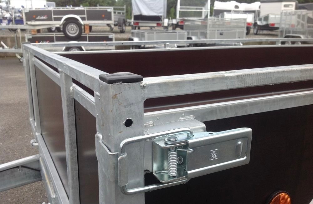 Remorque Polyvalente RenforcÉe EN Bois Lider - 1 Essieu FreinÉ - Ptac : 750 Kg - 251 X 133 Cm – Image 6