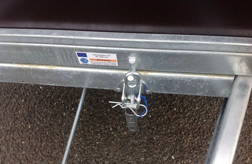 Remorque Polyvalente RenforcÉe EN Bois Lider - 1 Essieu FreinÉ - Ptac : 750 Kg - 251 X 133 Cm – Image 4