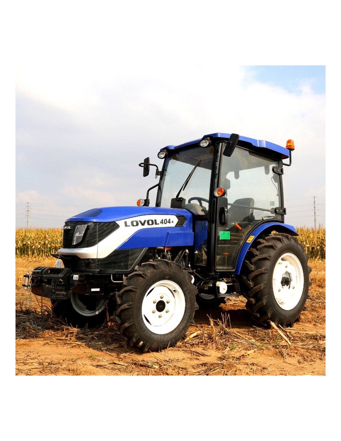 Tracteur Lovol M404C Cabine