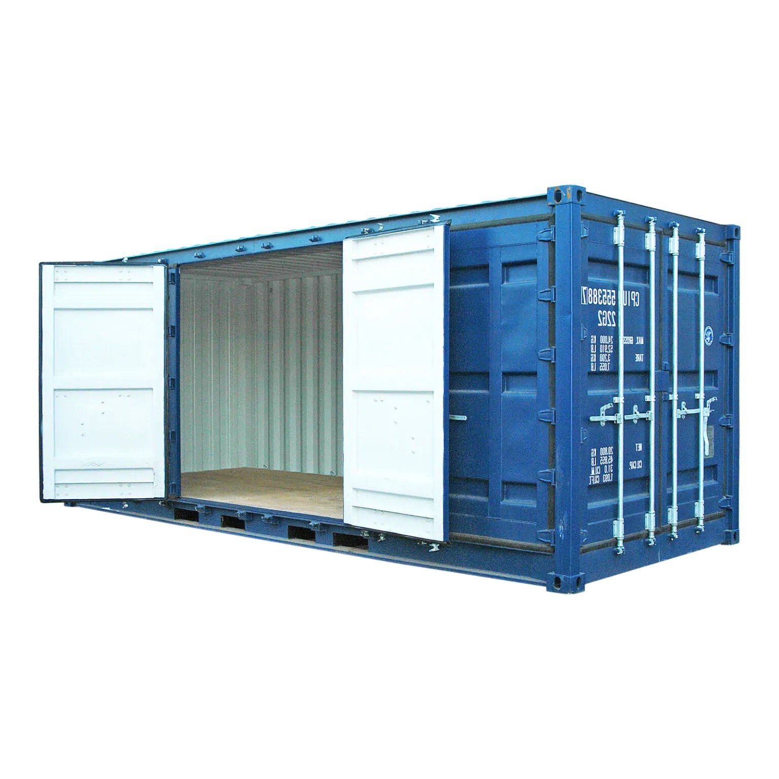 Conteneur DE Stockage Full-side Ouvert 20 Ft.