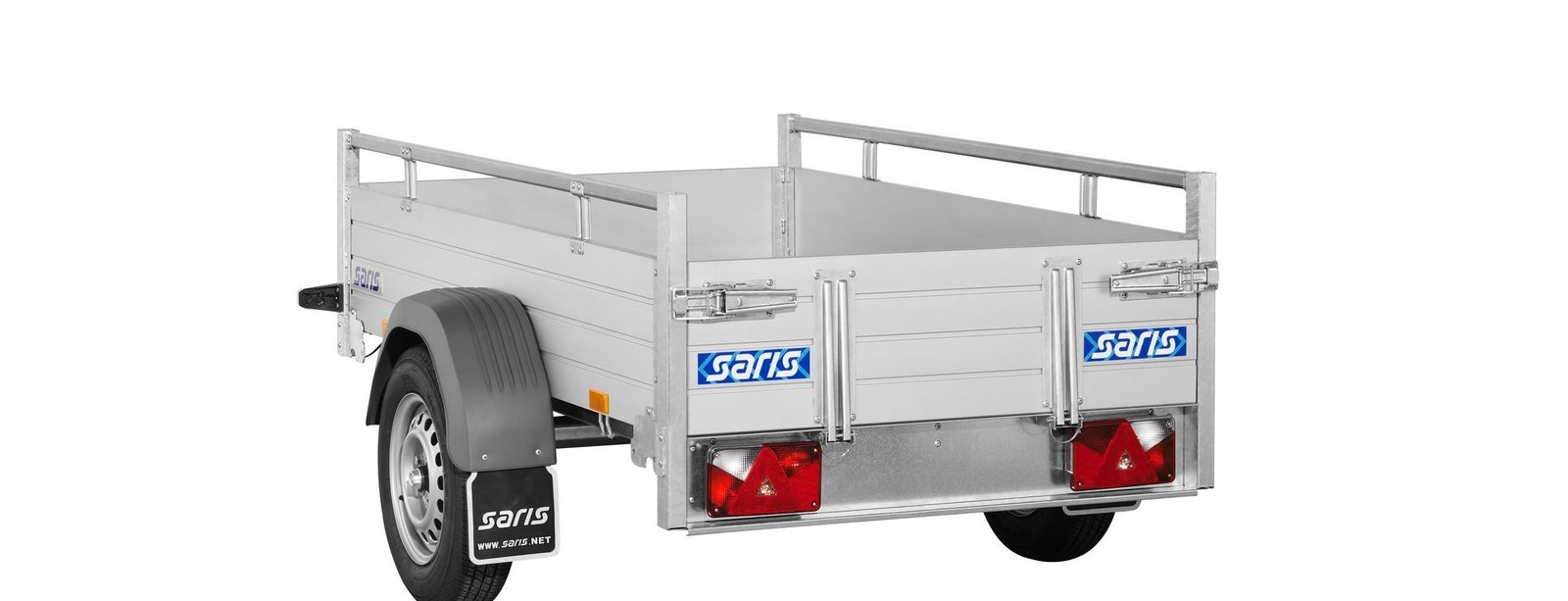 Remorque BagagÈre EN Aluminium - Mcalu Pro - 1 Essieu - Ptac : 750 Kg - 205 X 113 Cm – Image 5