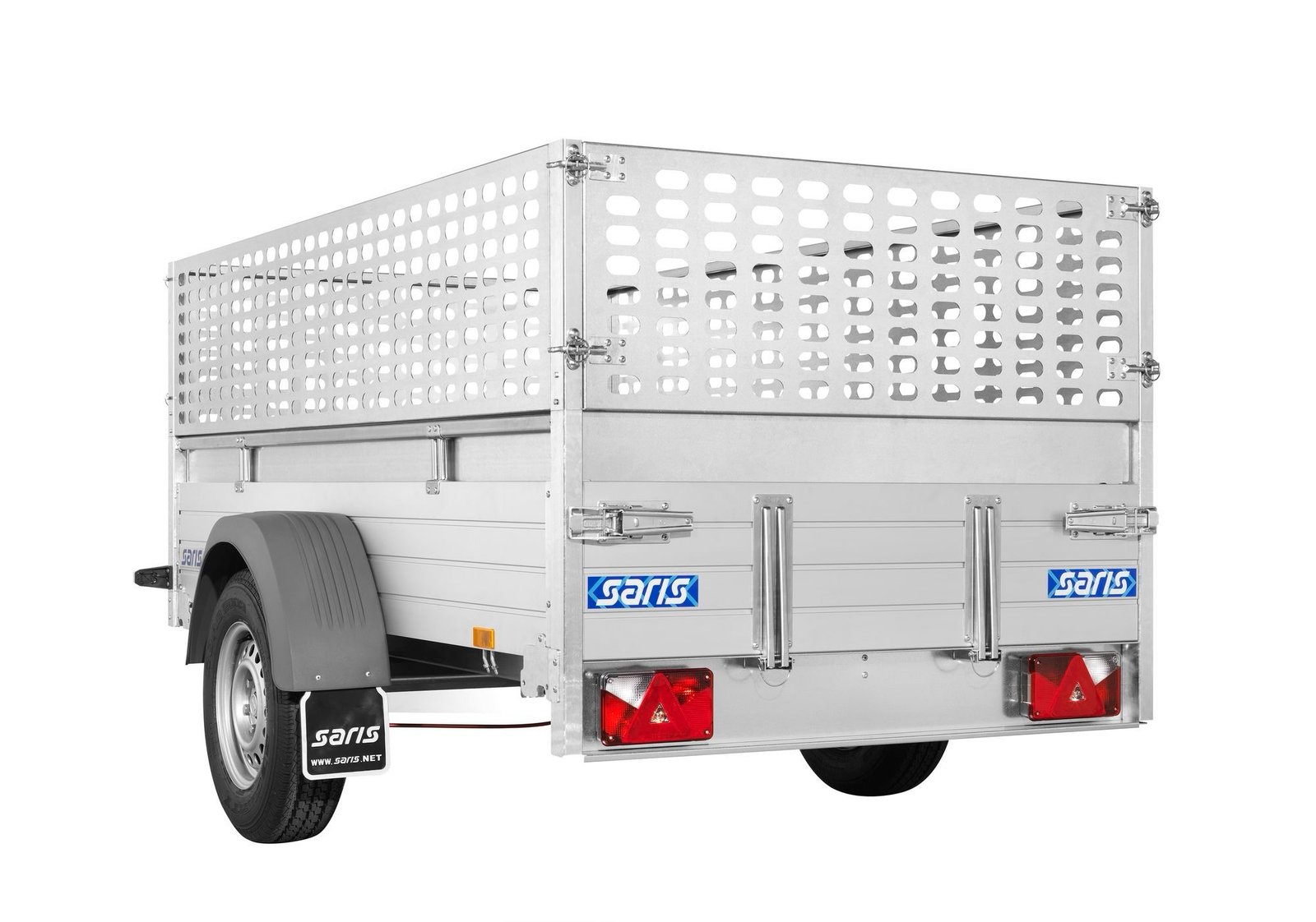 Remorque BagagÈre EN Aluminium - Mcalu Pro - 1 Essieu - Ptac : 750 Kg - 205 X 113 Cm – Image 8