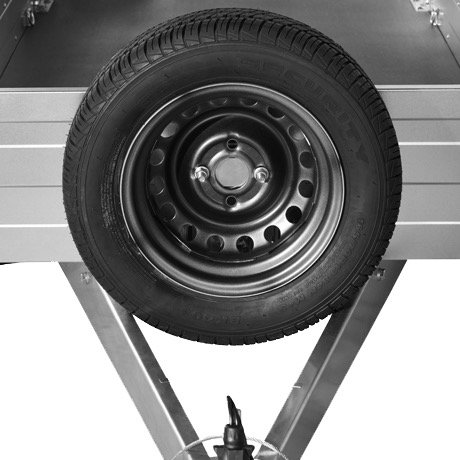 Remorque BagagÈre EN Aluminium - Mcalu Pro - 1 Essieu - Ptac : 750 Kg - 205 X 113 Cm – Image 13