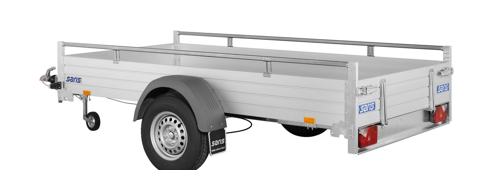Remorque FreinÉe Aluminium - Mcalu - DW150 - 1 Essieu - Ptac : 1500 Kg - 255 X 153 Cm – Image 4