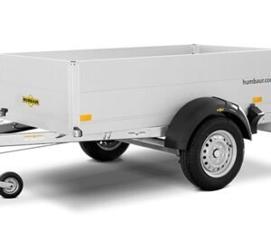 Aluminium AnhÄnger Humbaur 1 Achse Ungebremst ZulÄssiges Gesamtgewicht 750 Kg 2,5 X 1,30 M BordwÄnde von 35CM