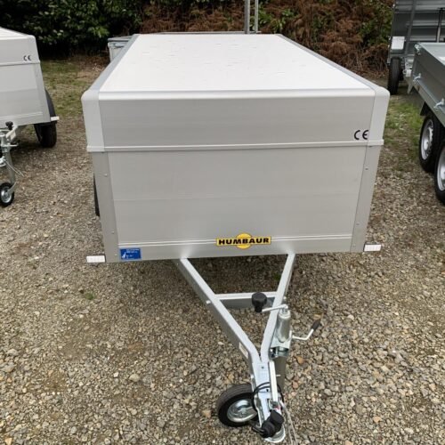 Remorque Humbaur Aluminium Ptac 750 Kg Non FreinÉ 2100*1300*500 Mm + Capot SÉcurisÉ Étanche
