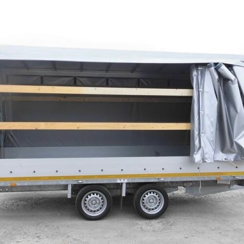 Remorque Plateau Nu Eduard Roues Dessous – Ptac : 2000 Kg – 2 Essieux FreinÉs – 406 X 180 Cm