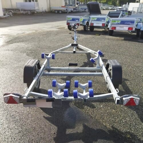 Remorque Bateau GE75 Sun Way 1 Essieu Non FreinÉe Ptac 750 Kg