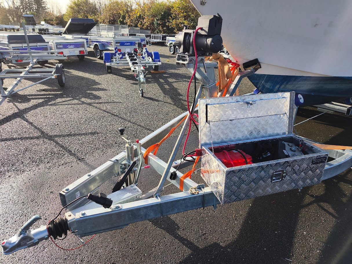 Remorque Bateau Triple Essieux 3X1600 Kgs - Ptac 3,5t – Image 2