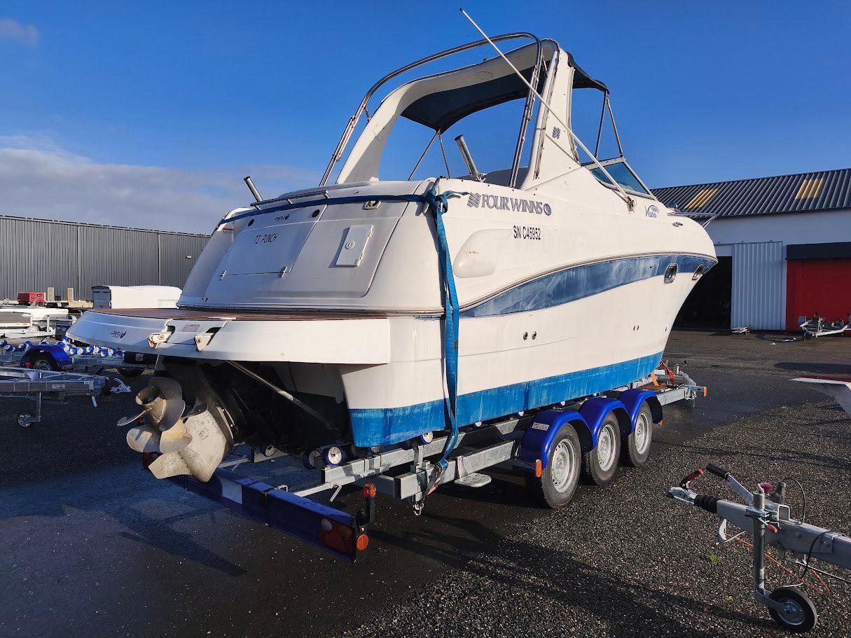 Remorque Bateau Triple Essieux 3X1600 Kgs - Ptac 3,5t