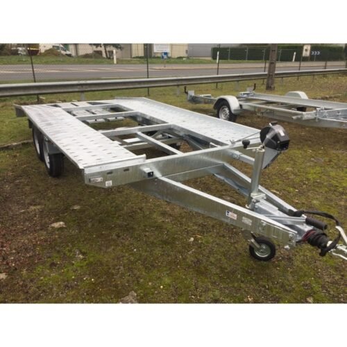 Remorque Porte-voiture Lider – Ptac 2700 Kg – 450 X 203 Cm – Pack Confort Inclus