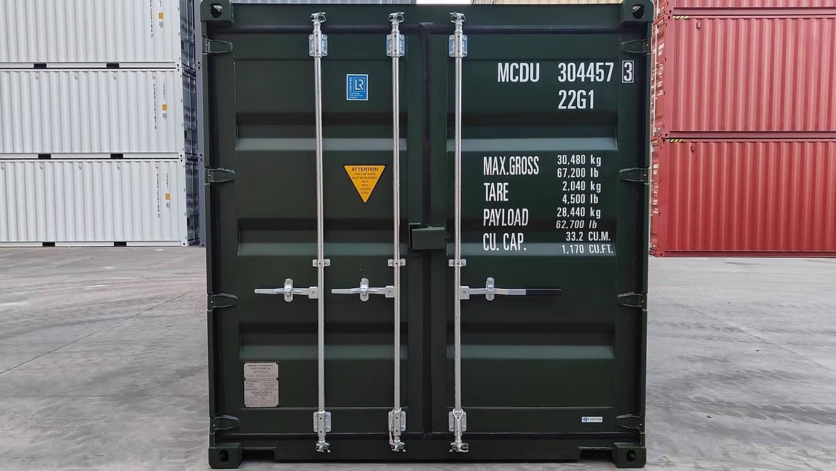 Container 20 Pieds Vert – Image 3