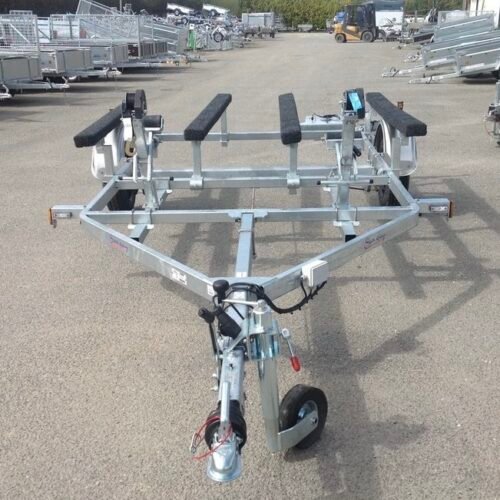 D1613J Remorque Double Jet FreinÉe 1 Essieu Immergeable Ptac 1350 Kg