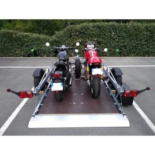 Remorque pour Double Moto
