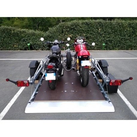 Remorque pour Double Moto