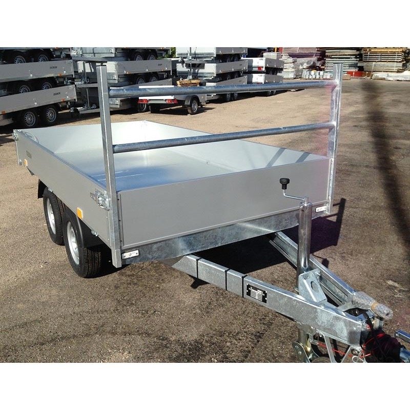 Benne Debon - PW1.2 Lux - Ptac 2000KG - 2 Essieu FreinÉ - 300 X 160 X H30 Cm