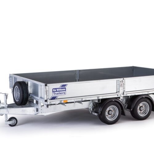 Remorque Plateau Ifor Williams – LM125- 362X168 Cm – Ptac : 2700 Kg