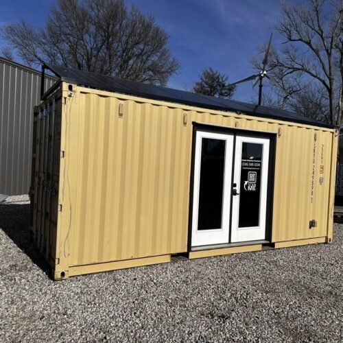 Conteneur Maritime DE 20 Pieds, Bureau Solaire et Hors Réseau- Neuf