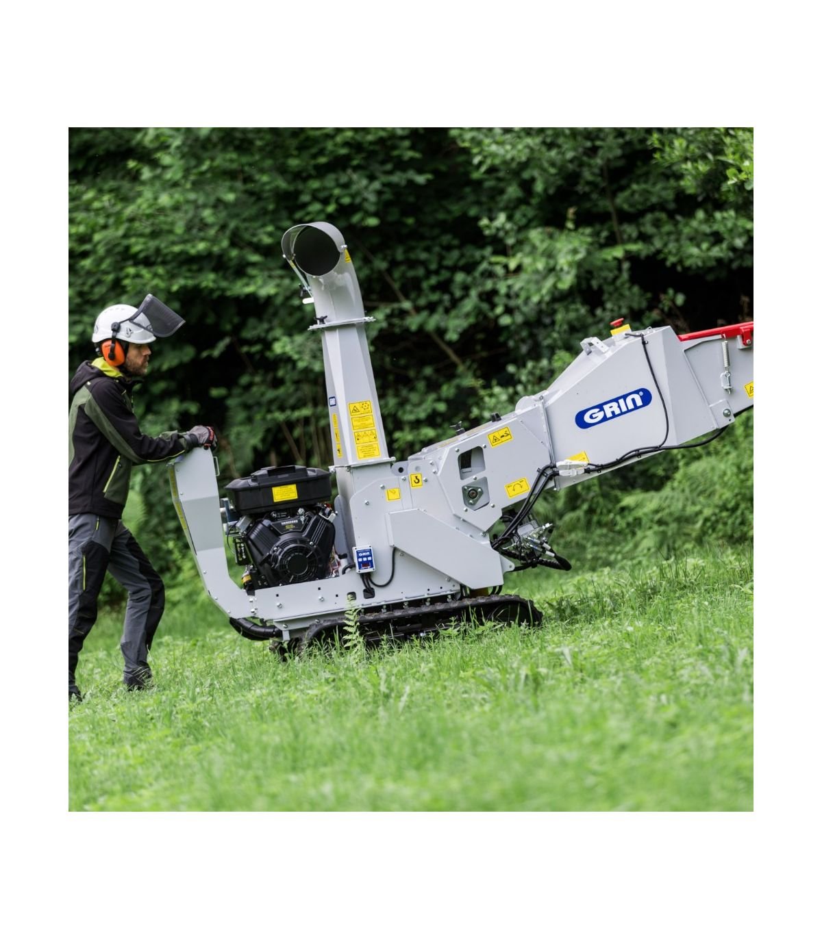 Broyeur DE Branches à Chenilles Grin, 120mm, Briggs Stratton 627cc - BIOCH120-CROSS – Image 9