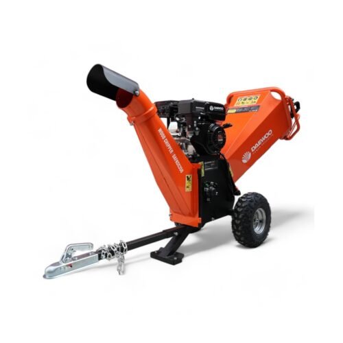 Broyeur DE Végétaux Daewoo – Diamètre 100mm, Moteur 212cc, avec Barre DE Remorquage – DAFKCC350