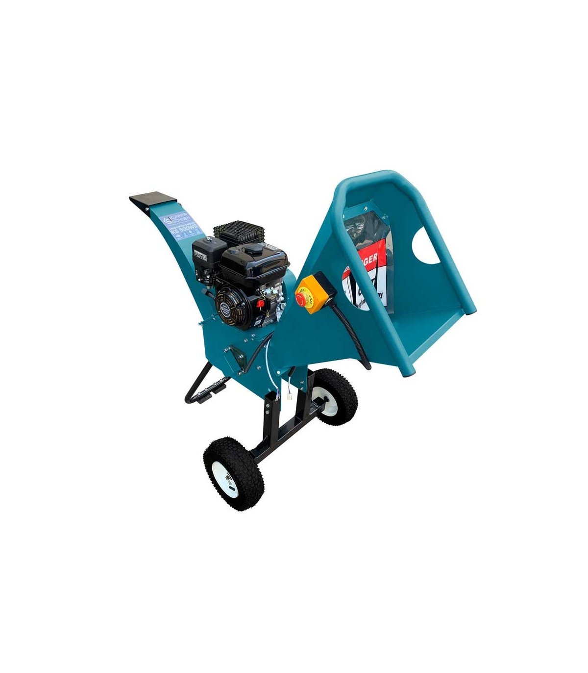 Pflanzenhäcksler Durchmesser 76mm 196cc Motor Zentralbefüllung Könner Söhnen Ks 500WS – Bild 2