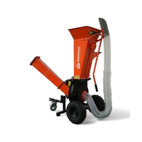 Broyeur Végétaux à Disque, Coupe 50mm, Moteur 212cc 7cv, Double Trémie et Aspiration – Daewoo DAFDWC425