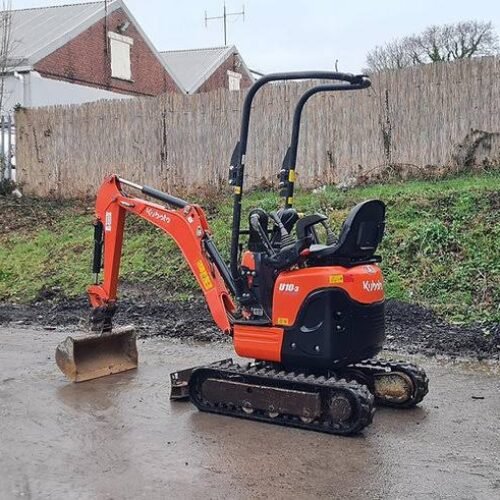 Mini-pelle Kubota U10-3 2019 679 Heures 1T – Occasion