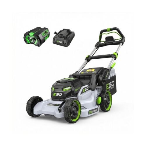 Pack Tondeuse à Gazon 42cm sur Batterie sans Fil avec une Batterie 4ah et un Chargeur Rapide – Ego Power+ LM1712E-SP