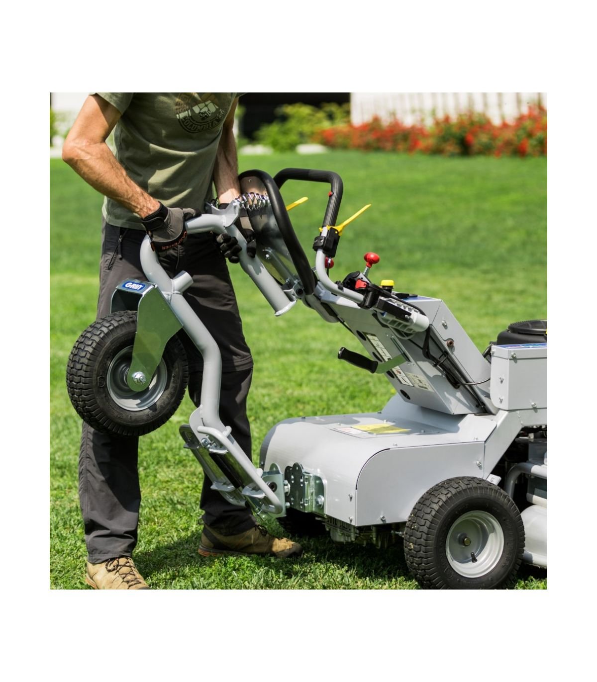 Siège Ride on pour Tondeuse Autoportée Grin – Position Assise – ASM-0166 – Image 4