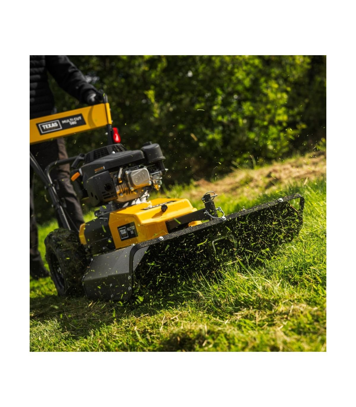 Tondeuse Débroussailleuse Professionnelle 58 Cm, Moteur 224 Cc, 2 Vitesses – Texas Multi Cut 580TG – Image 8