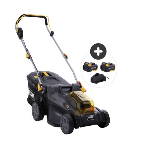 Tondeuse Mulching 2 Batteries 20V Lame 37cm Bac 40l Texas LMX2037