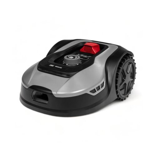 Tondeuse Robot Connectée avec Batterie 20V / 5 Ah – Largeur DE Coupe 18 Cm, Jusqu’à 1000m2 DE Surface, Wifi et Bluetooth –