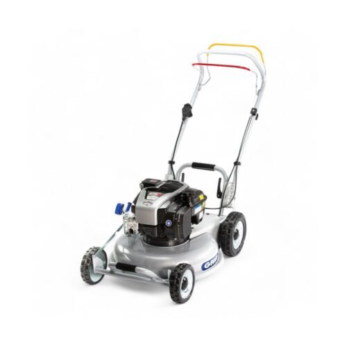 Tondeuse Thermique 53 Cm 163cm³, Mulching Réinventé, Traction et Démarrage Électrique – Grin HM53A-INSTART