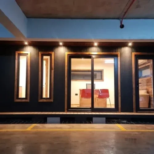 Container – Showroom des Dominicains 18 m² – Module Commercial