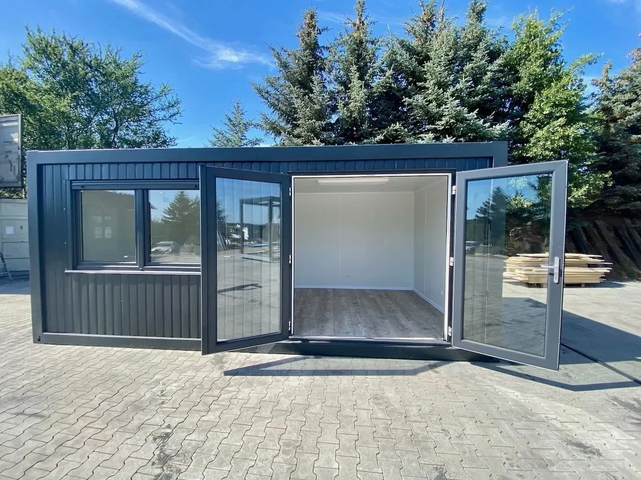 Containers aménagés - Container bureau aménagé 18 m²