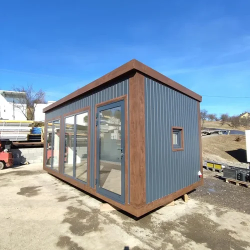 Containers aménagés – Module bureau / habitation 18 m²