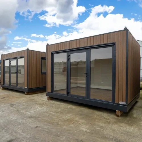 Containers aménagés – Studio de jardin reconditionné 12 m²